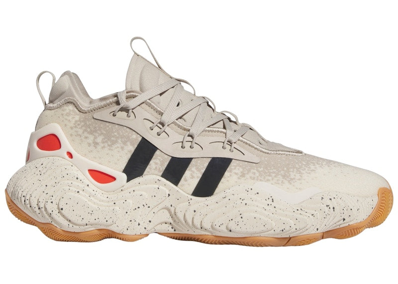 adidas Trae Young 3 Wonder Beige Grey Wonder White