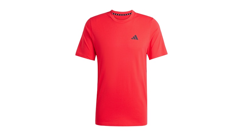 adidas Train Essentials Feelready Tee Pure Ruby Black