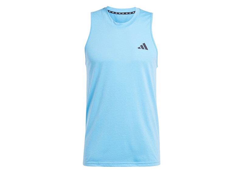 adidas Train Essentials Feelready Training Sleeveless Tee Blue Burst/Black