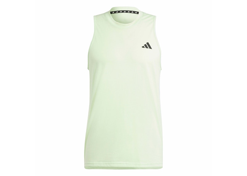 adidas Train Essentials Feelready Training Sleeveless Tee Semi Green Spark/Black