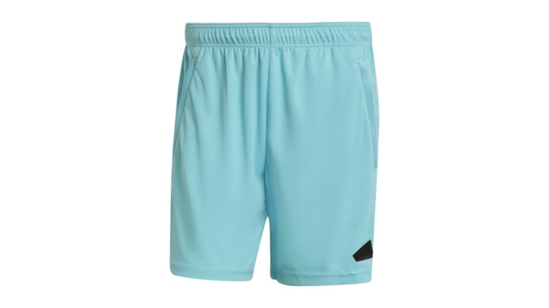 adidas Train Essentials Logo Shorts Mint Ton Black