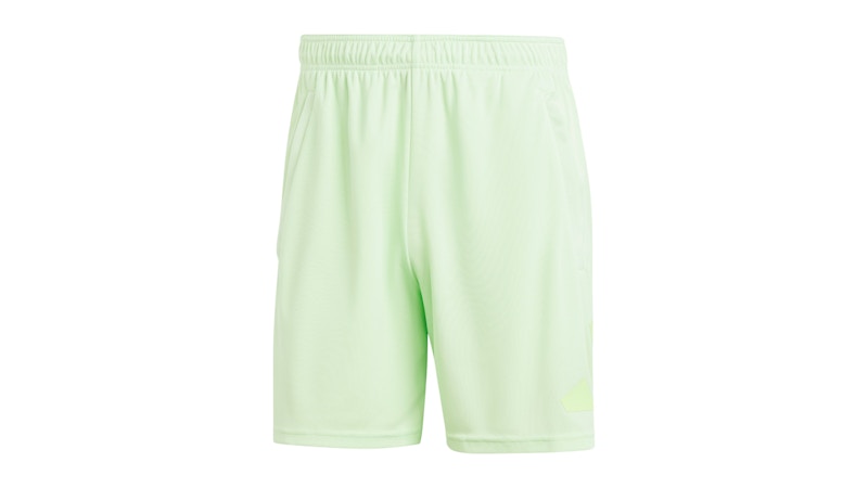 adidas Train Essentials Logo Shorts Semi Green Spark/Green Spark