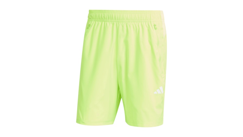 adidas Train Essentials Woven Shorts Lucid Lemon White