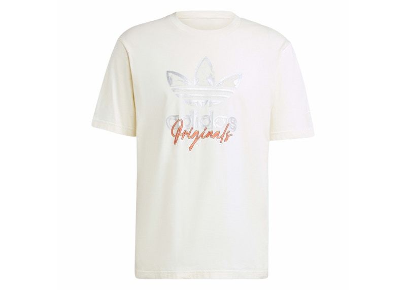 adidas Training Supply Short Sleeve Tee Cream White
