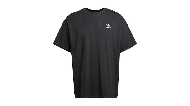 adidas Trefoil Essentials Oversized Tee Black