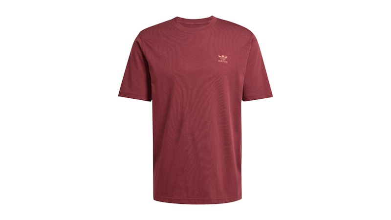 adidas Trefoil Essentials Tee Shadow Red