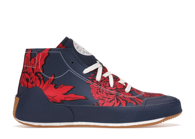 adidas Treino Mid Sella McCartney Navy Red Floral (Women's)