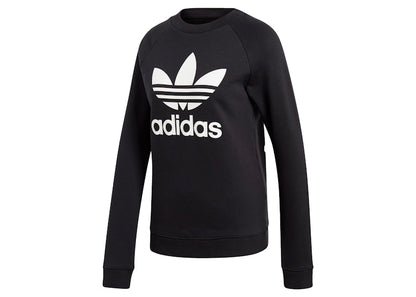adidas Trifoil Crewneck Sweatshirt Black/White