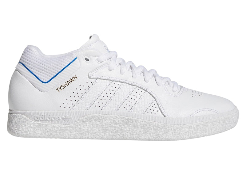 adidas Tyshawn Cloud White Blue Bird Gold Metallic