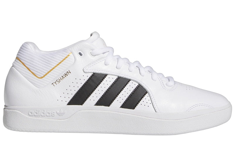 adidas Tyshawn Remastered Cloud White Core Black Gold Metallic