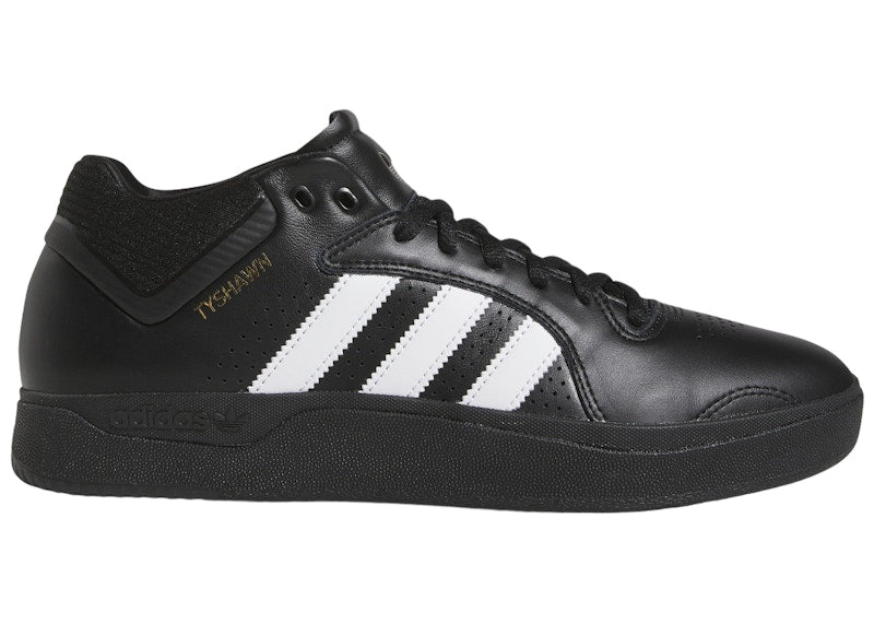 adidas Tyshawn Remastered Core Black Cloud White Gold Metallic