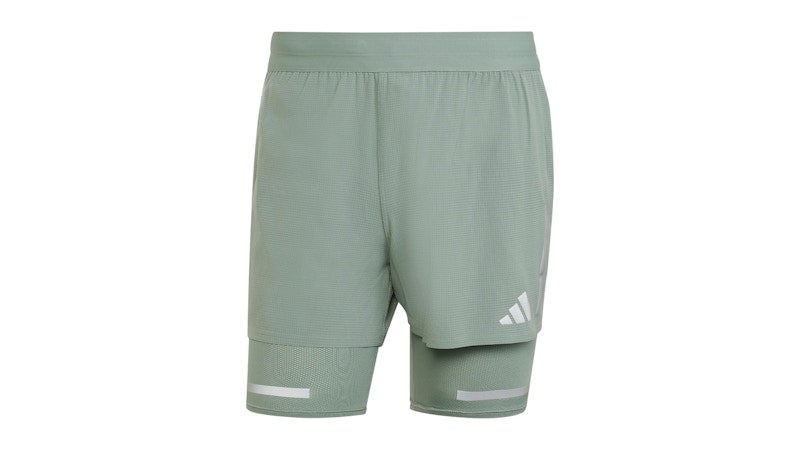 adidas Ultimate ReflectiveIn-1 Shorts Silver Green