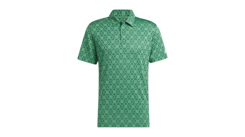 adidas Ultimate365 Tour Heat.Rdy Jacquard Polo Shirt Collegiate Green