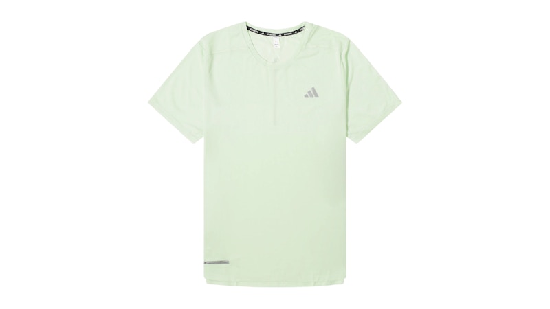 adidas UltimateAll Over Print T-shirt Semi Green Spark/White