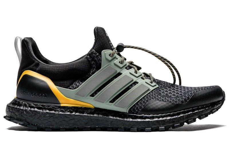adidas Ultra Boost 1.0 Black Silver Green Carbon