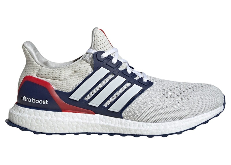 adidas Ultra Boost 1.0 Crystal White Cloud White Dark Blue