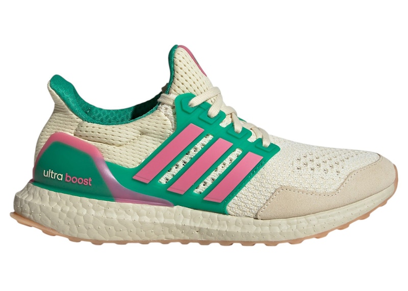 adidas Ultra Boost 1.0 Off White Pink Fusion Court Green (Women's)