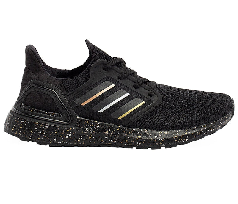 adidas Ultra Boost 20 Black Gold Metallic Silver (Women's)