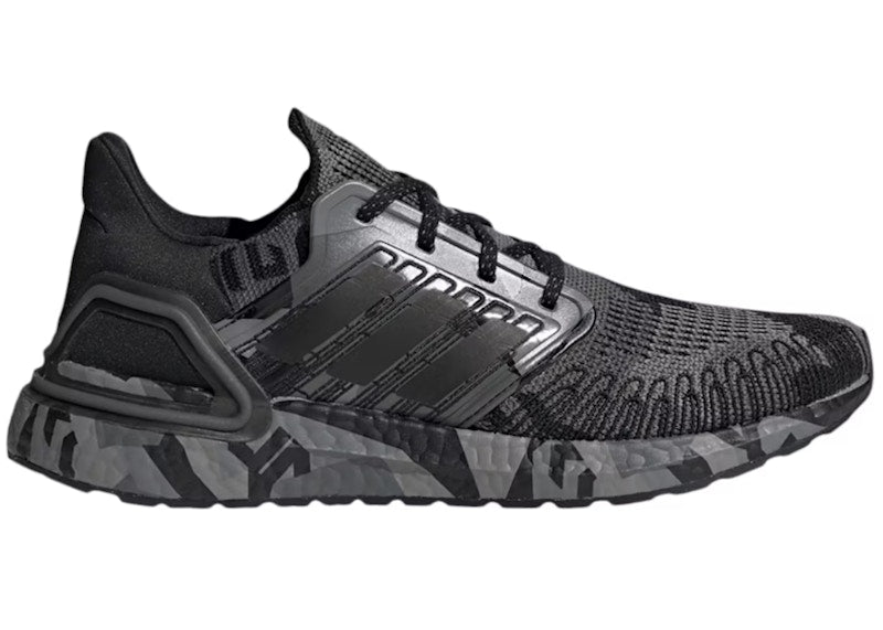 adidas Ultra Boost 20 Geometric Pack Core Black Grey