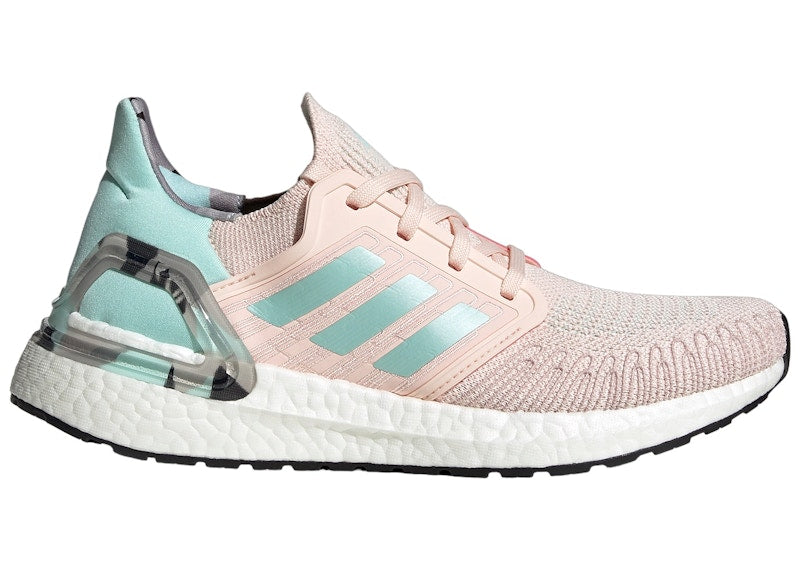 adidas Ultra Boost 20 Pink Tint Frost Mint Collegiate Navy (Women's)
