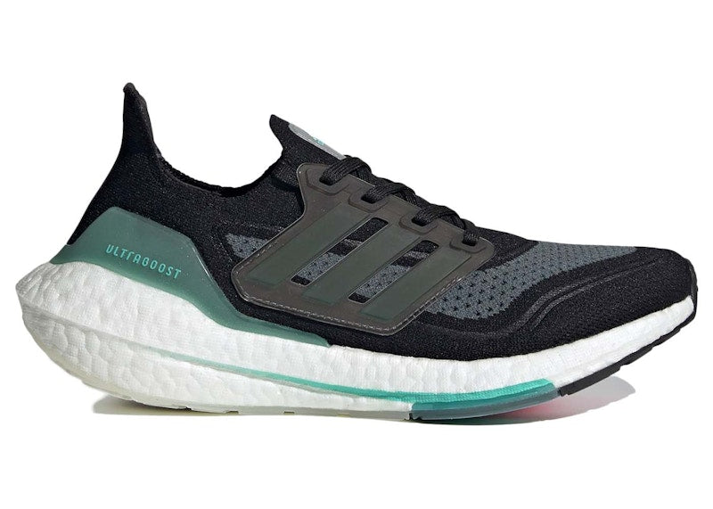 adidas Ultra Boost 21 Black Acid Mint (Women's)