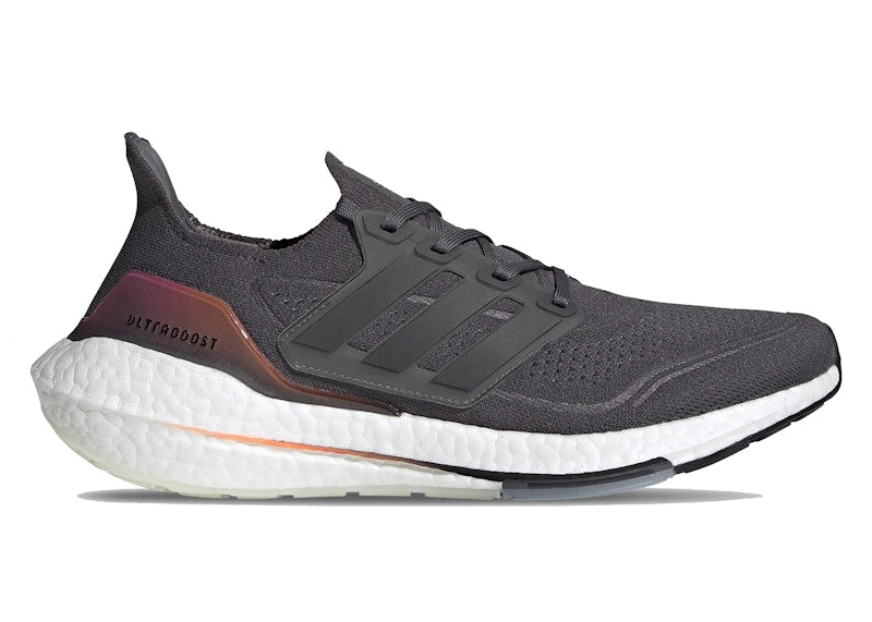 adidas Ultra Boost 21 Grey Screaming Orange