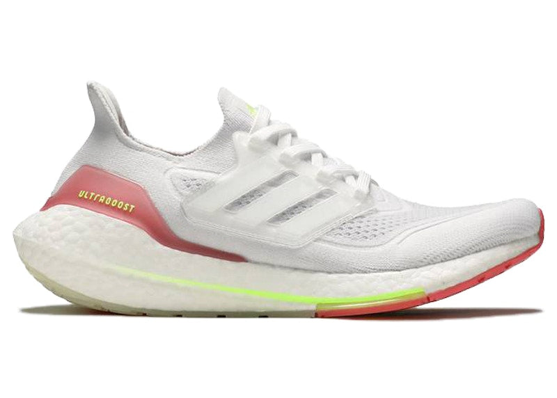 adidas Ultra Boost 21 White Hazy Rose (Women's)