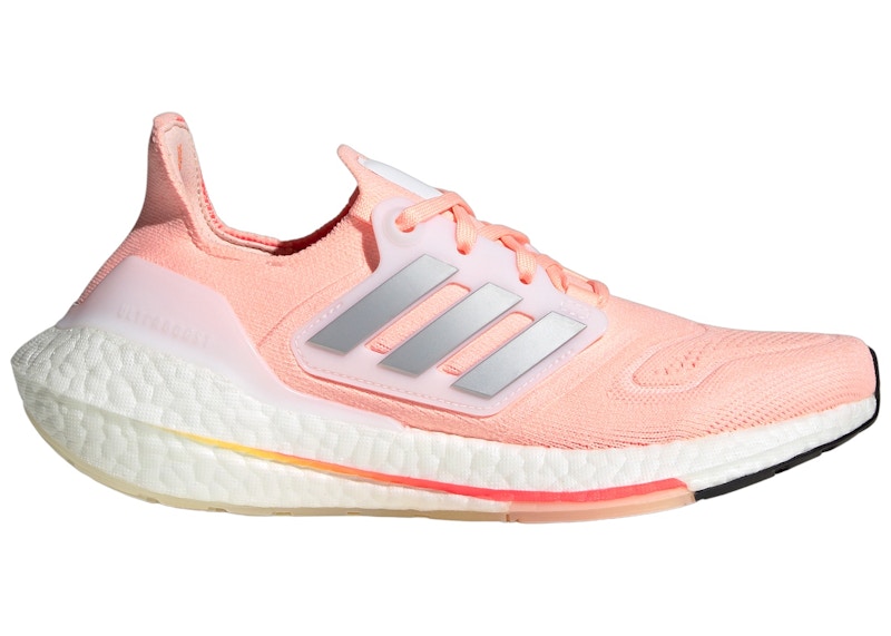 adidas Ultra Boost 22 Clear Orange Silver Metallic Ecru Tint (Women's)