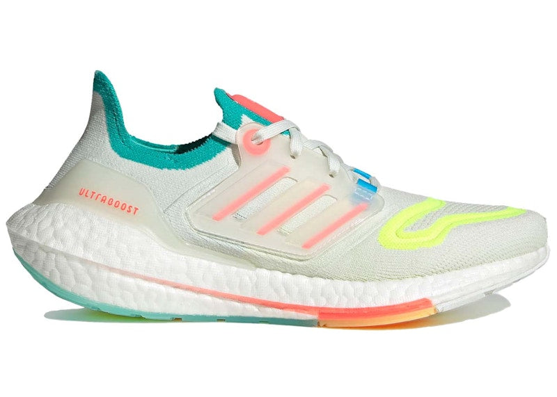 adidas Ultra Boost 22 White Tint Turbo Mint Rush (Women's)