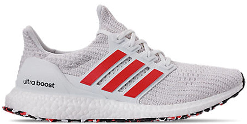 adidas Ultra Boost 4.0 Cloud White Active Red (Sample)