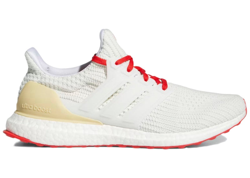 adidas Ultra Boost 4.0 DNA White Tint Vivid Red