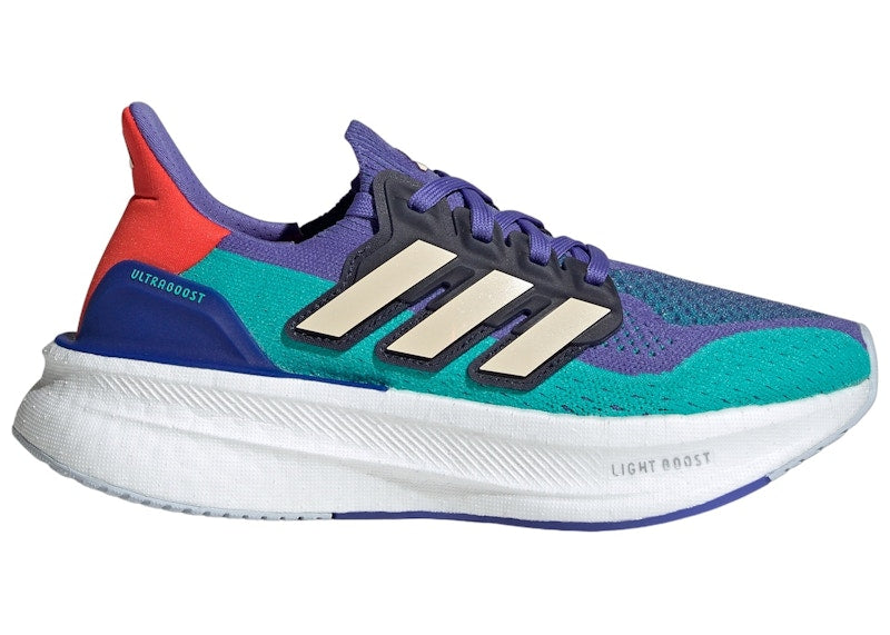 adidas Ultra Boost 5 Semi Cobalt Blue Crystal Sand Bright Red (GS)