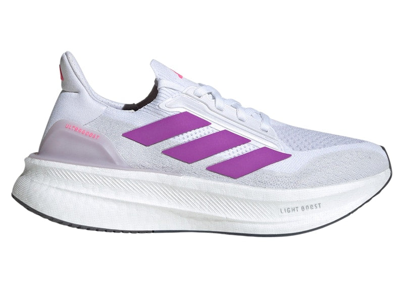 adidas Ultra Boost 5X Cloud White Purple Burst Lucid Pink (Women's)