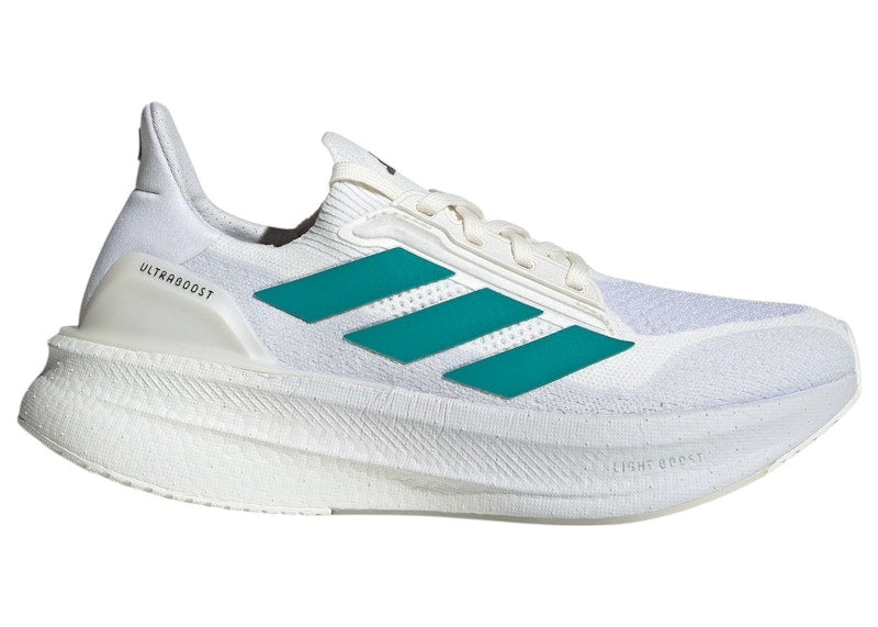 adidas Ultra Boost 5X Core White Pure Teal Grey Six (Women's)