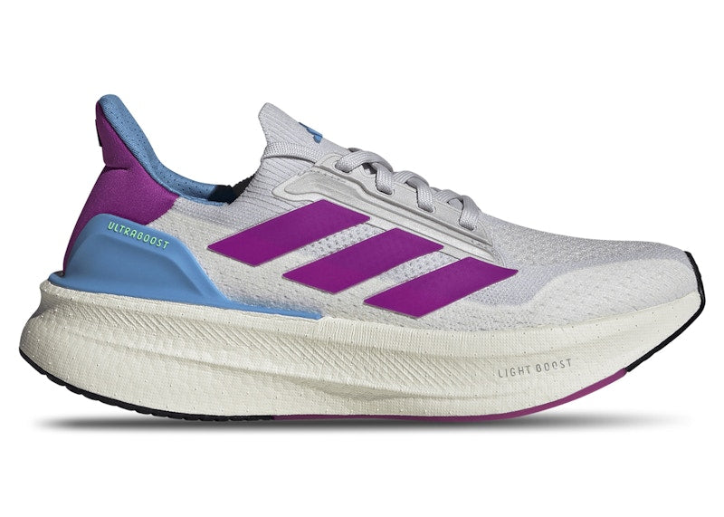 adidas Ultra Boost 5X Grey Purple Burst Semi Blue Burst (Women's)
