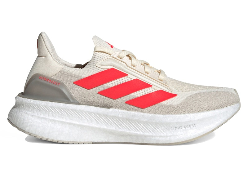 adidas Ultra Boost 5X Wonder White Lucid Red (Women's)