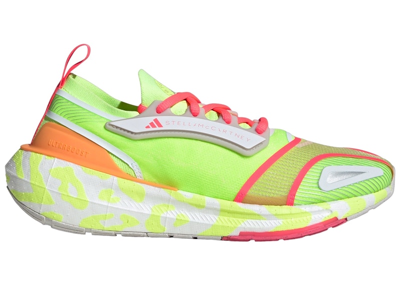 adidas Ultra Boost Light By Stella Mccartney Signal Green Hazy Orange Turbo (Women's)