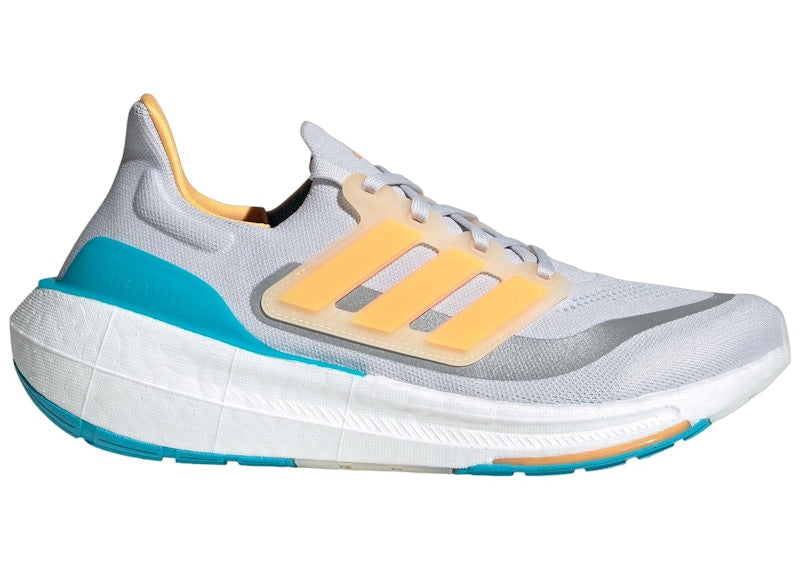 adidas Ultra Boost Light Dash Grey Flash Orange Lucid Cyan