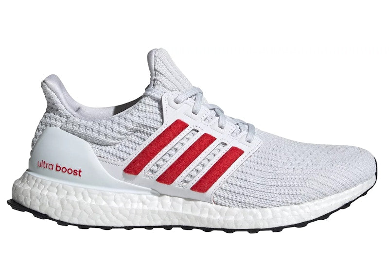adidas Ultra Boost 4.0 DNA White Scarlet