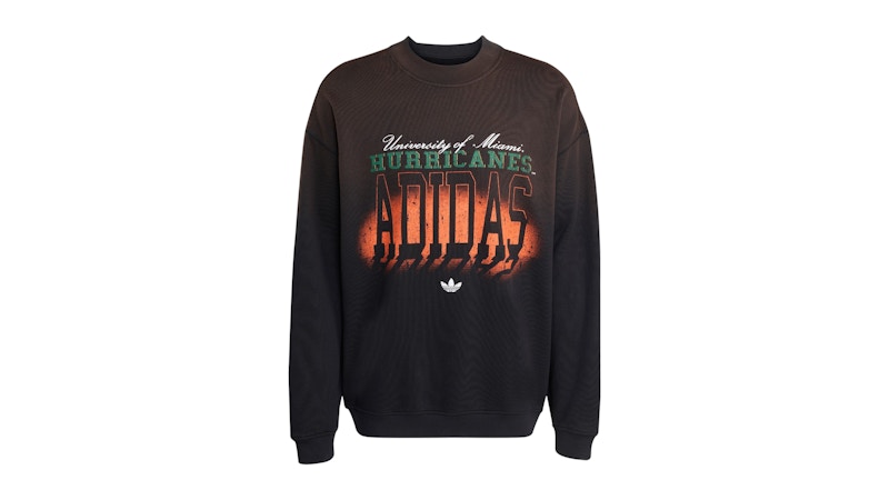 adidas University Of Crewneck Miami Black