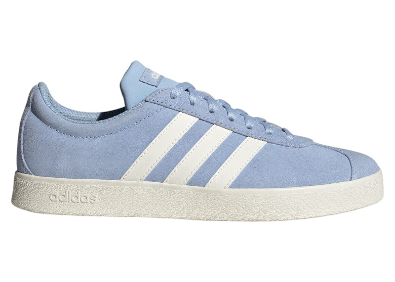 adidas VL Court 2.0 Suede Blue Dawn Off White (Women's)