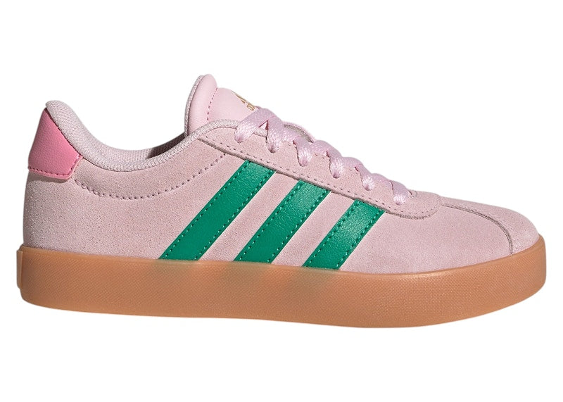 adidas VL Court 3.0 Clear Pink Court Green (GS)