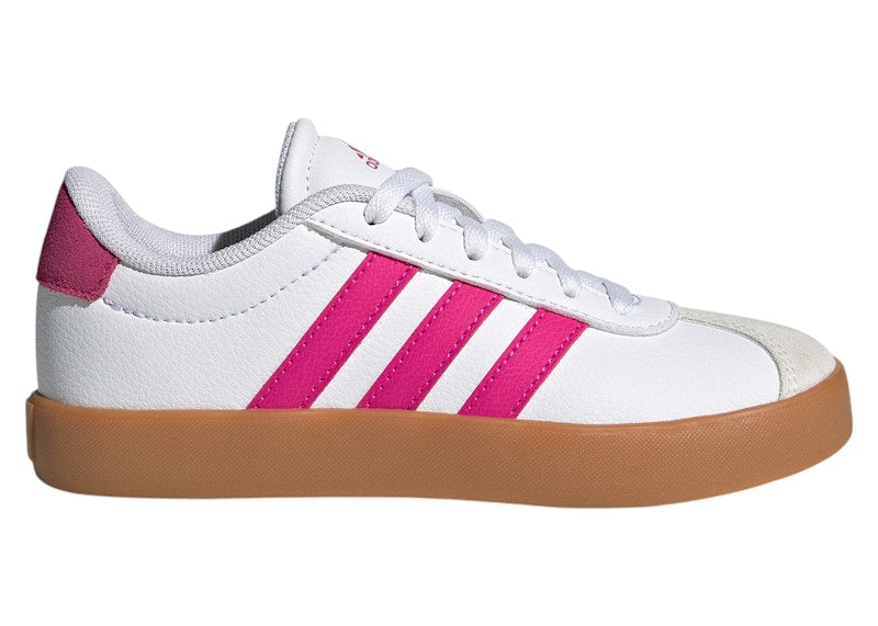 adidas VL Court 3.0 Cloud White Shock Pink Crystal White (GS)