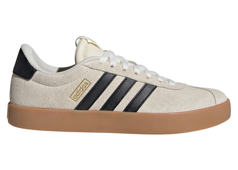 adidas VL Court 3.0 Cream White Black Gold (Women's)