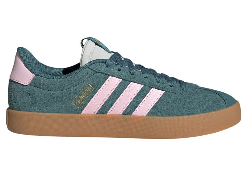 adidas VL Court 3.0 Preloved Teal Clear Pink Gold Metallic (Women's)