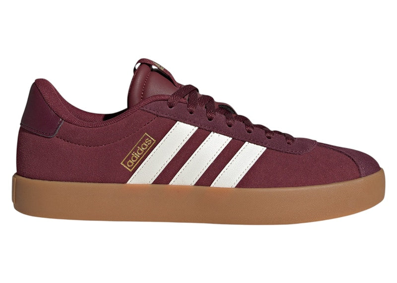 adidas VL Court 3.0 Shadow Red Off White Maroon