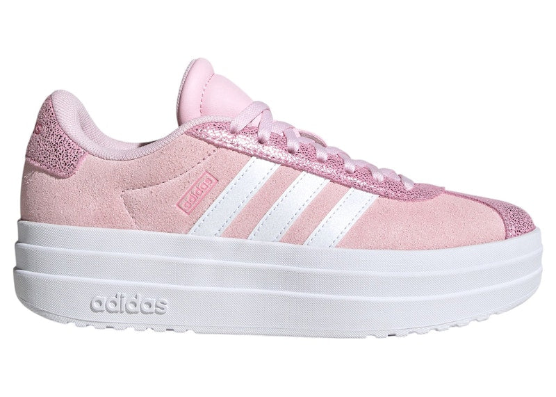 adidas VL Court Bold Clear Pink Cloud White Bliss Pink (GS)