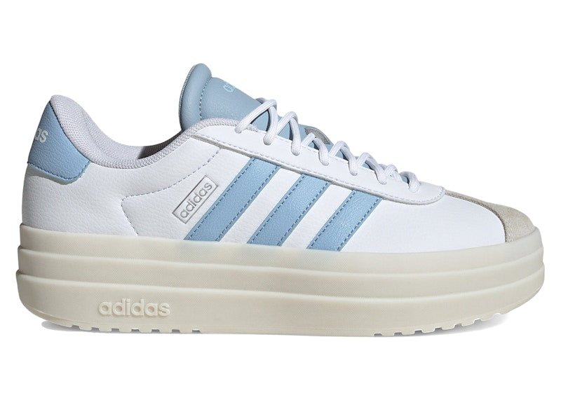 adidas VL Court Bold Cloud White Glow Blue Wonder Blue