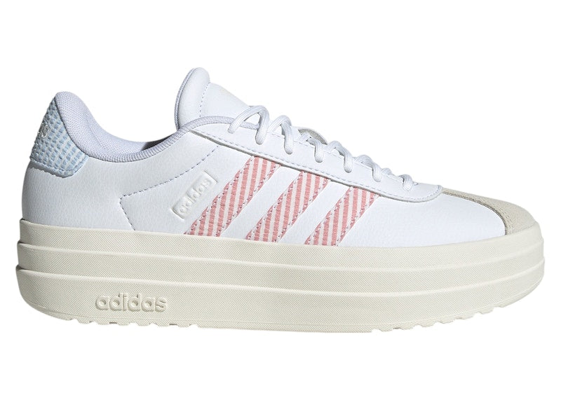 adidas VL Court Bold Cloud White Preloved Scarlet Glow Blue