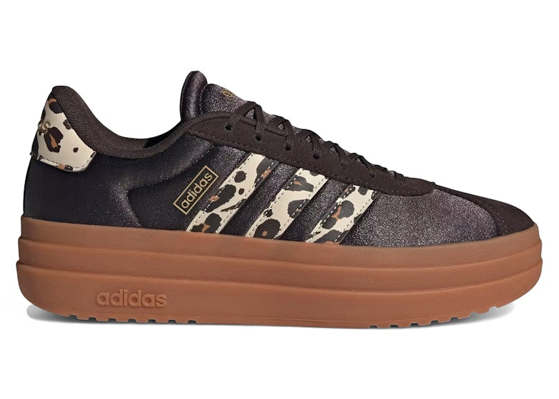 adidas VL Court Bold Leopard Aurora Coffee (Women's)